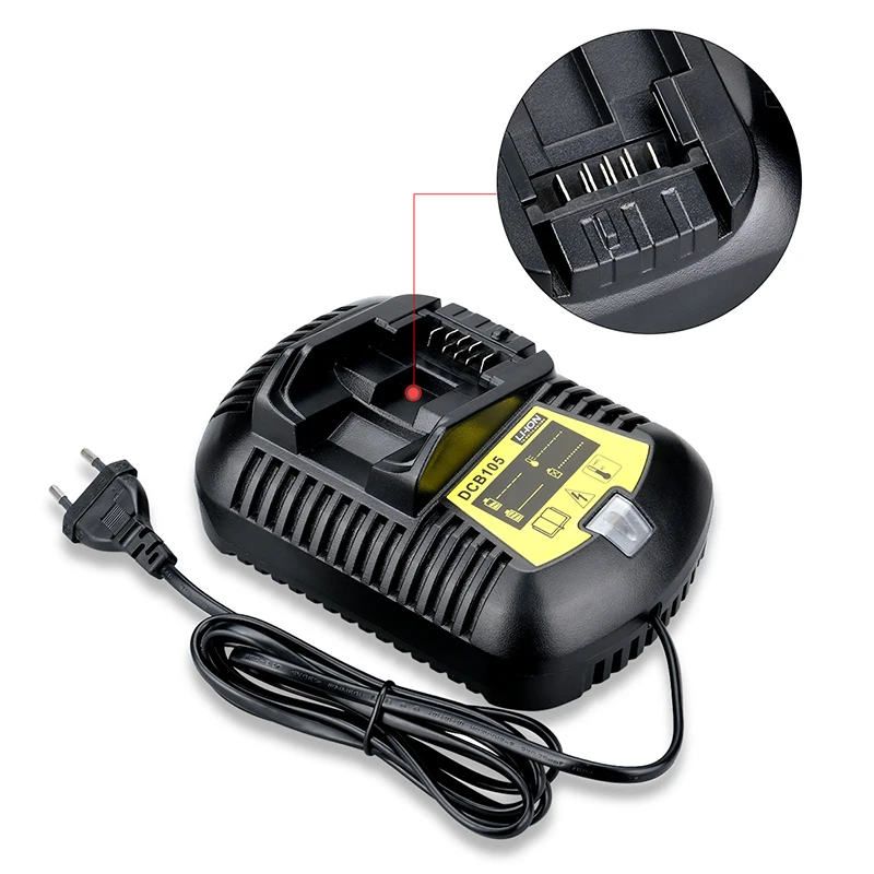 Зарядное устройство для аккумуляторов Dewalt 3 А 20 в 12 В 14 4 18 в|Зарядные устройства| |