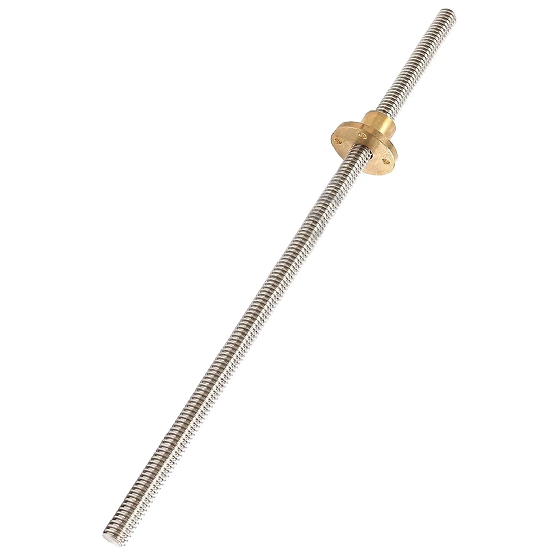 10mm T10 8mm T8 3D طابعة ذروة شبه منحرف الخيوط رمح قضيب الملعب 2mm الرصاص المسمار موضوع 100 -600mm صمولة نحاسية T10x2mm T8x2mm