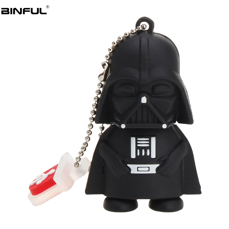 Звездные войны мультфильм Usb флеш-накопитель 128 Гб 64 ГБ 32 ГБ робот йода ручка-накопитель Usb 2,0 классический U диск флэш-карта памяти