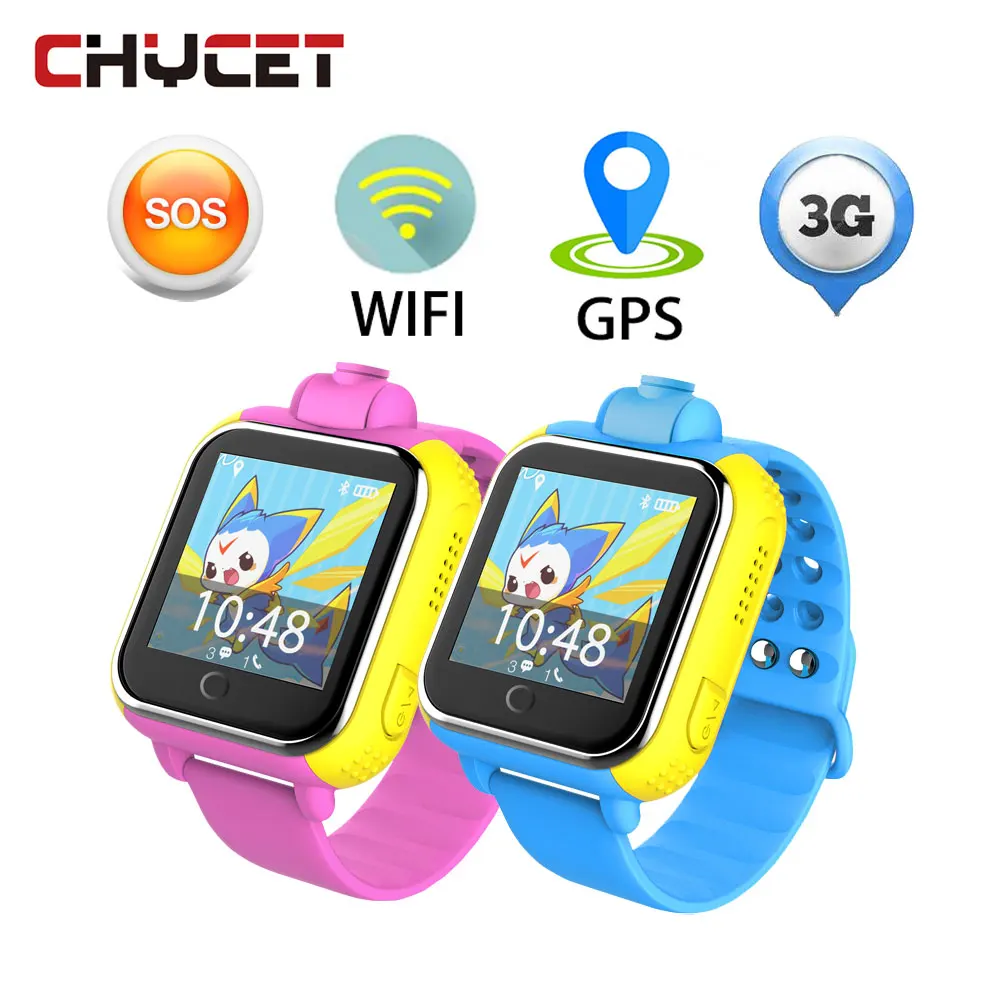 

Chycet JM13 Q730 Smart Watch for kids Children Wifi 3G tracker safe SOS Monitor Camera GPS Location Touch Screen for IOS Android