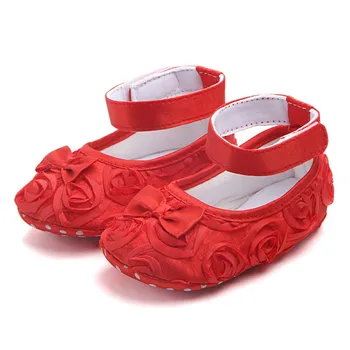 

Baby Girl Shoes Cute Bow Tie Princess Toddler Shoes For Girl Anti-slip Soft Sole Kids Girls Baby Shoes