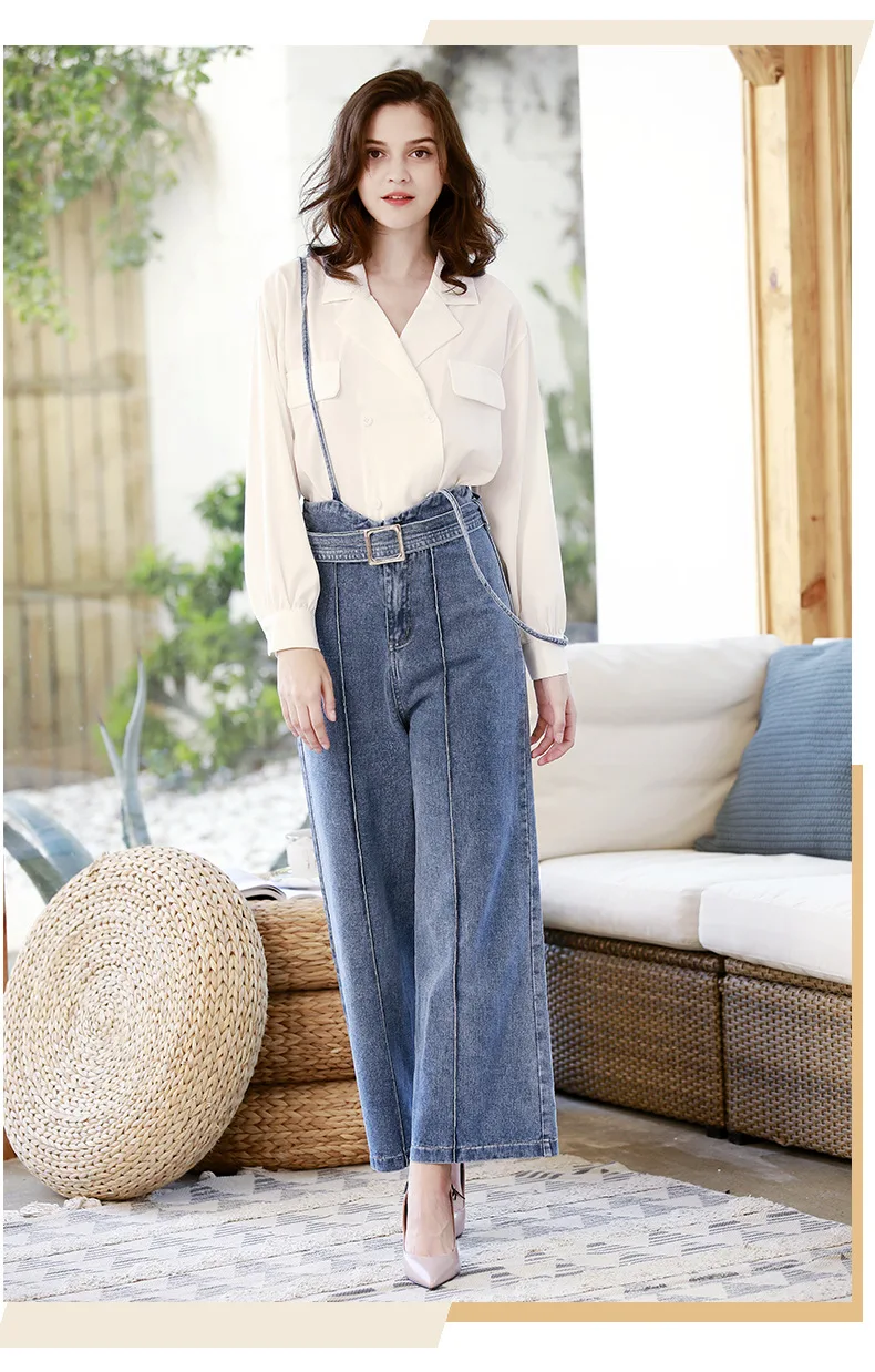 Женские весенние и осенние свободные джинсы S/2Xl женские прямые длинные джинсовые женские брюки J2737