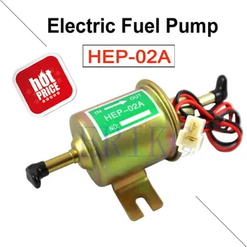 

ERIKC HEP-02A Universal Gas Diesel Inline Low Pressure Electric Fuel Pump HEP02A 12V For Most Auto Carburetor Motorcycle ATV