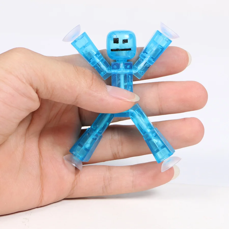 1 шт случайный цвет DIY Creat анимационный фильм StikBot игрушки анимационная игрушка