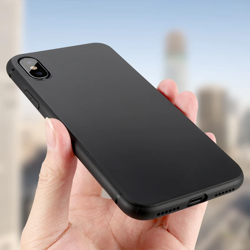 Ультратонкий чехол Toraise для iPhone XS max тонкий матовый мягкий силиконовый из ТПУ XR