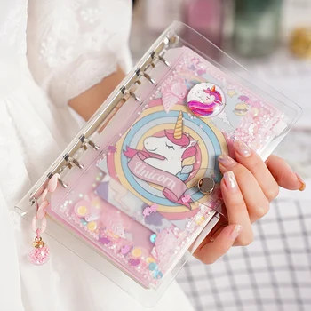

2019 Unicorn Cute Notebook Notepad Pink Kawaii Planner Gift Set Softcover Creative School Supplies Journal Notebook Diary