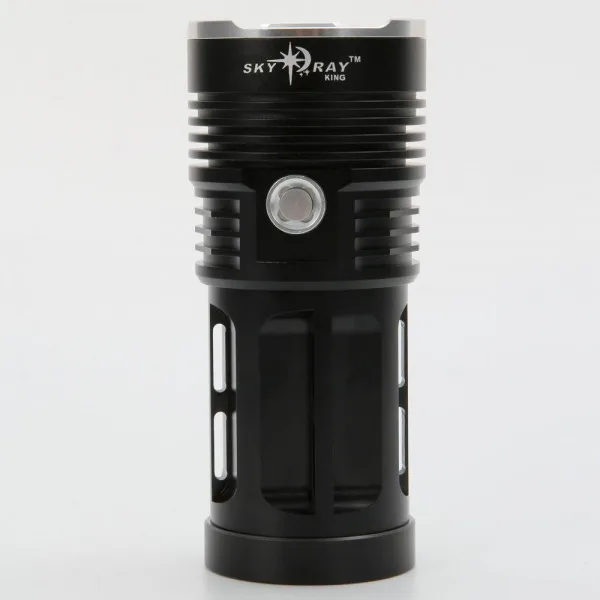 WasaFire Hot Sale 12000 Lumens Super Bright SKYRAY 8 x XM-L T6 LED Flashlight Torch Lamp Light 3 Mode Lantern For Camp Hike Hunt