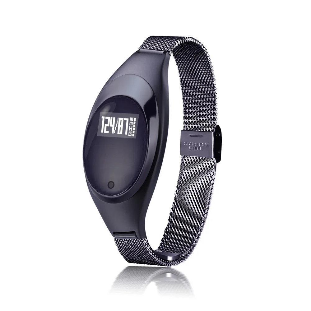 Z18 женский умный Браслет Bluetooth умный Браслет кровяное давление пульсометр фитнес-трекер Шагомер женские часы