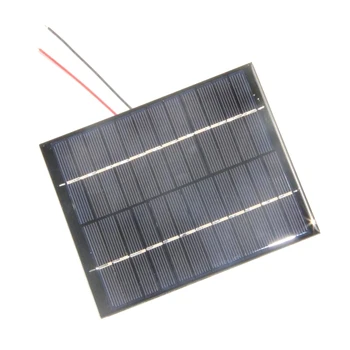

BUHESHUI 2W 12V High Quality Solar Cell With Cable Epoxy Solar Panel DIY Solar Charger For 9V Battery 110*136*3MM Free Shipping