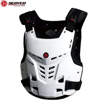 SCOYCO 21 Ventilate Motorcycle Armor Chest Protector Support Shockproof Shell Protective Breathable Amor Chest Guard Gear AM05