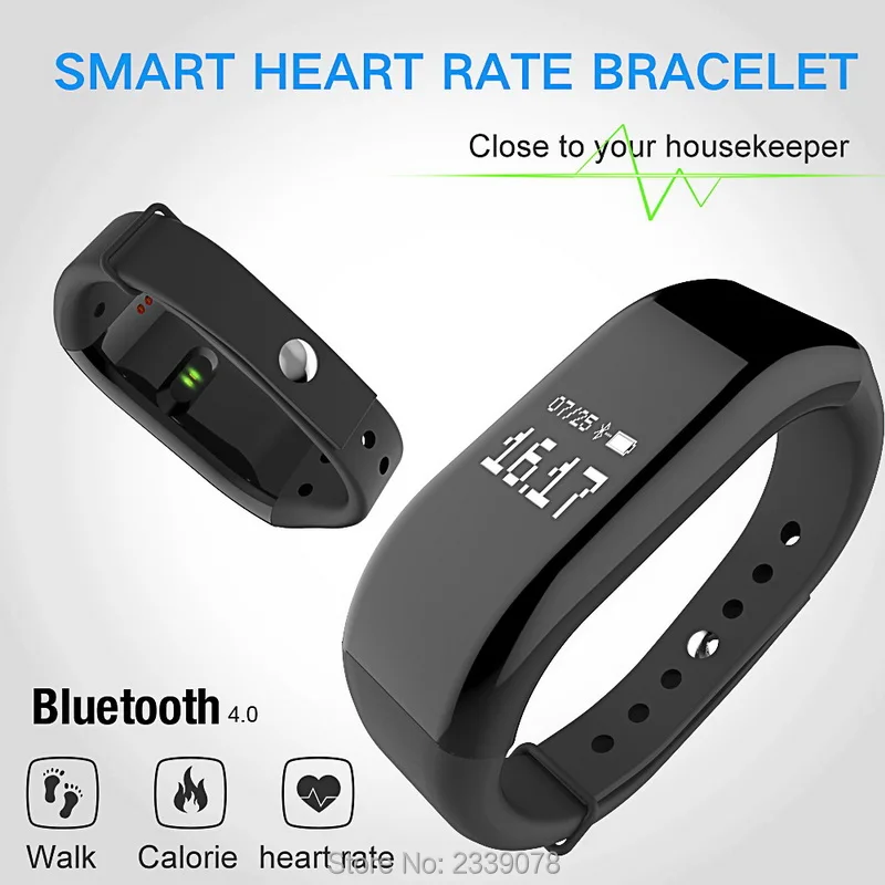 IP67 Waterproof Smart bracelet Bluetooth fitness Band Sport Wristband Heart Rate Monitor watch smartphone fitbit tracker weight controller (7)