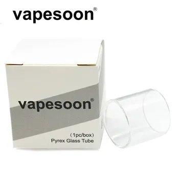 

vapesoon Replacement Pyrex Glass Tube / Extend Fatboy for Reload RTA 24MM Atomizer