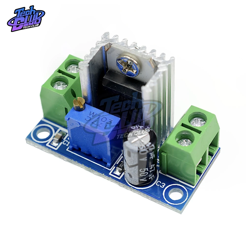 LM317 DC-DC Converter Buck Step Down Circuit Board Module Linear Regulator LM317 Adjustable Voltage Regulator Power Supply