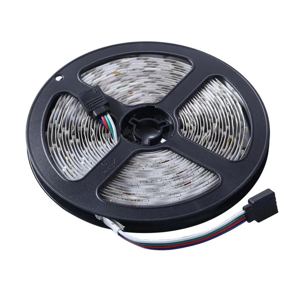 RGB Светодиодная лента 3528SMD Fiexble светильник 60 светодиодов/м 5 м 12 В постоянного тока