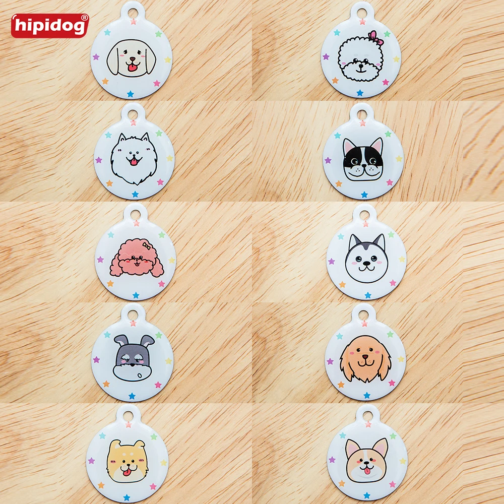Hipidog по индивидуальному заказу с гравировкой для домашних животных Dog Tag