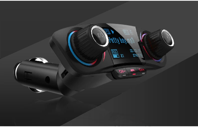 Fm передатчик Bluetooth Car USB Зарядное устройство Aux модулятор громкой связи Car Kit Car Audio MP3 плеер Беспроводной Bluetooth fm-передатчик