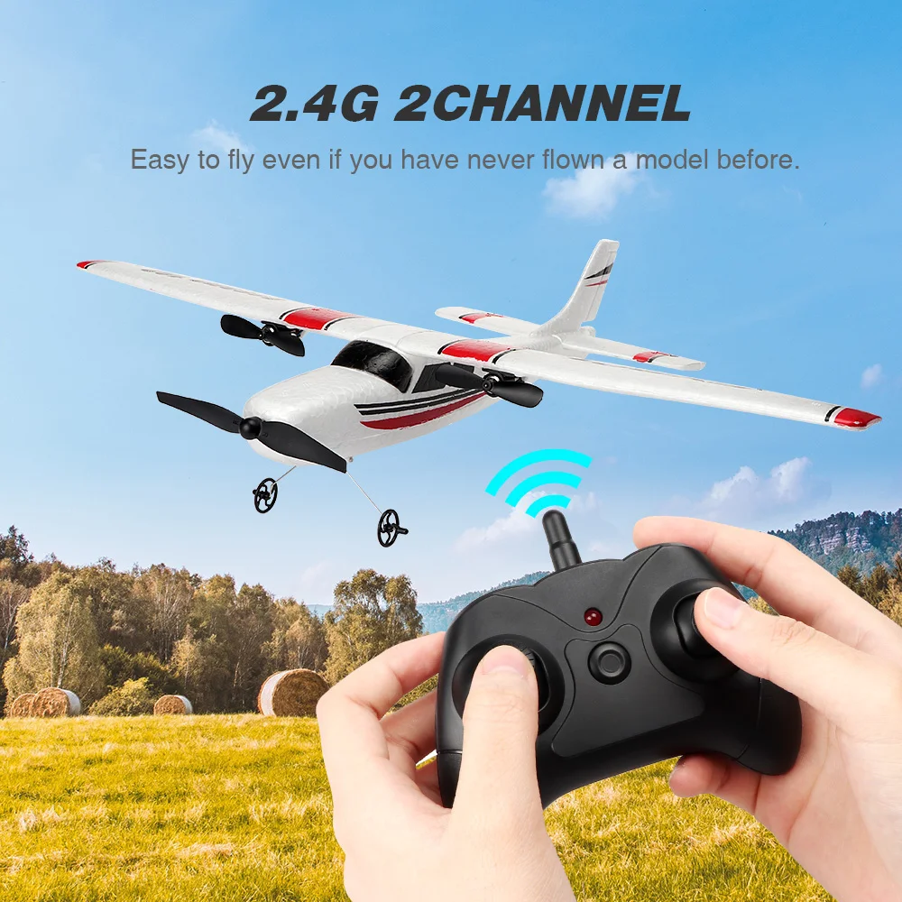 

DIY RC Gliding Aircraft Toys EPP Newest Outdoor Puzzle Interactive Remote Control Plane Model Children Birthday Boys Gifts