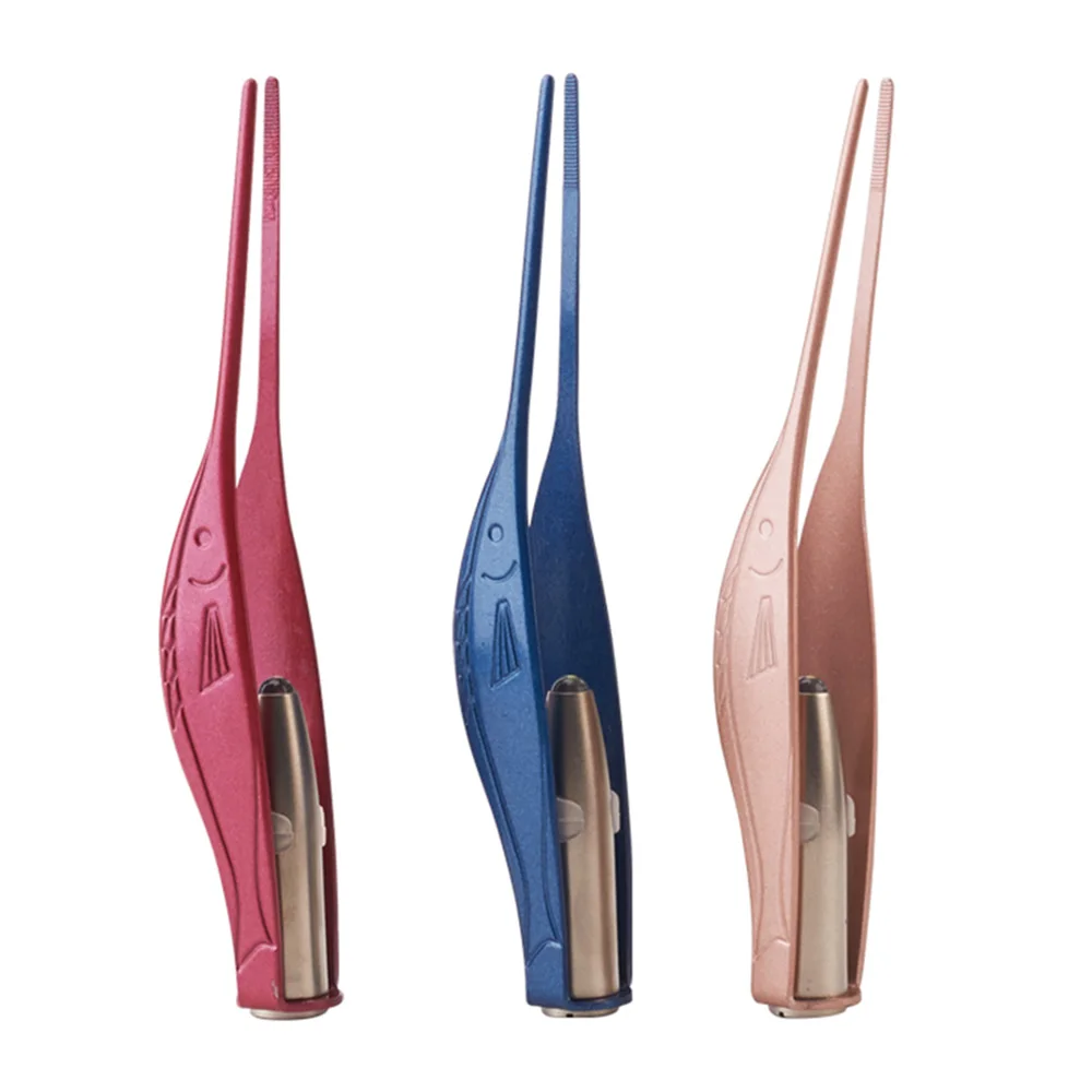 

Ear Wax Removal Tool for Kids LED Flashlight Earpick Ear Wax Removal Tweezers Luminous Cleaning Tool