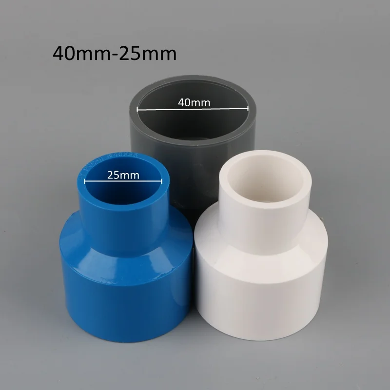 2 قطع PVC 40 ملليمتر x 20 ملليمتر 40 ملليمتر-25 ملليمتر 40 ملليمتر-32 ملليمتر مستقيم الحد موصل انبوب ماء محول السباكة إمدادات الأسماك خزان أنبوب مشترك 2 قطع PVC 40 ملليمتر x 20 ملليمتر 40 ملليمتر-25 ملليمتر 40 ملليمتر-32 ملليمتر مستقيم الحد موصل انبوب ماء محول السباكة إمدادات الأسماك خزان أنبوب مشترك