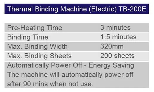 TB-200E термопереплет машина электрическая документы термоплавкий переплет машина, офис, школа и товары для дома 220 В