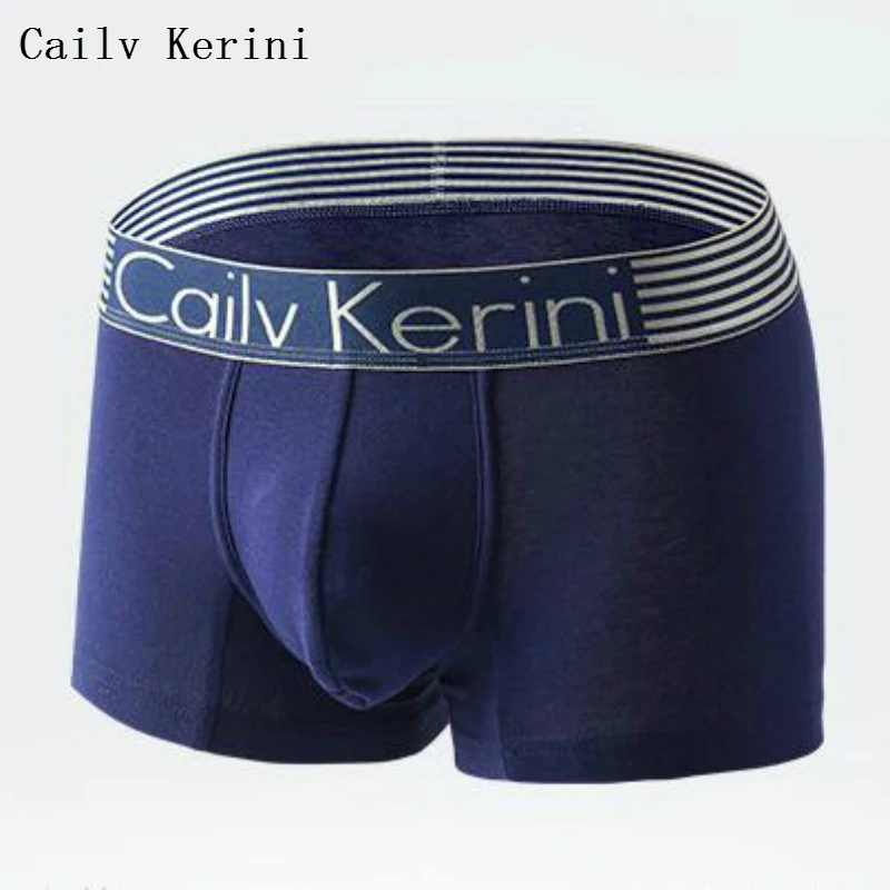 

Cailv Kerini 2019 New Breathable Boxer Men Cotton Underwear Men Boxer Solid Boxer Homme U Convex Design Ropa Interior Hombre