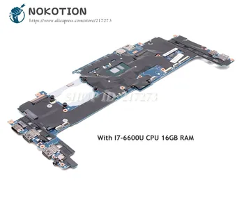 شراءNOKOTION لينوفو ثينك باد X1 اللوحة الأم للكمبيوتر المحمول 14 بوصة SR2F1 I7-6600U وحدة المعالجة المركزية 16GB ذاكرة الوصول العشوائي 01AX813 448.04P16.002M