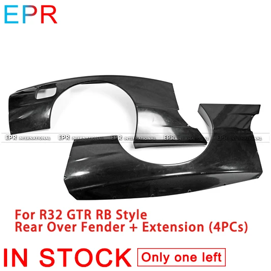 Для GTR R32 RB Style FRP Fiber Glass Rear Over Fender + удлинитель (4 шт.) для Nissan Fiberglass Body Kit | Автомобили и