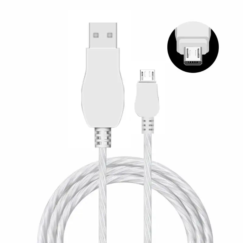

Micro USB / Type C Dual Color LED Auto Disconnect Charge Data Cable For Samsung Xiaomi Huawei Android Smartphone Tablet