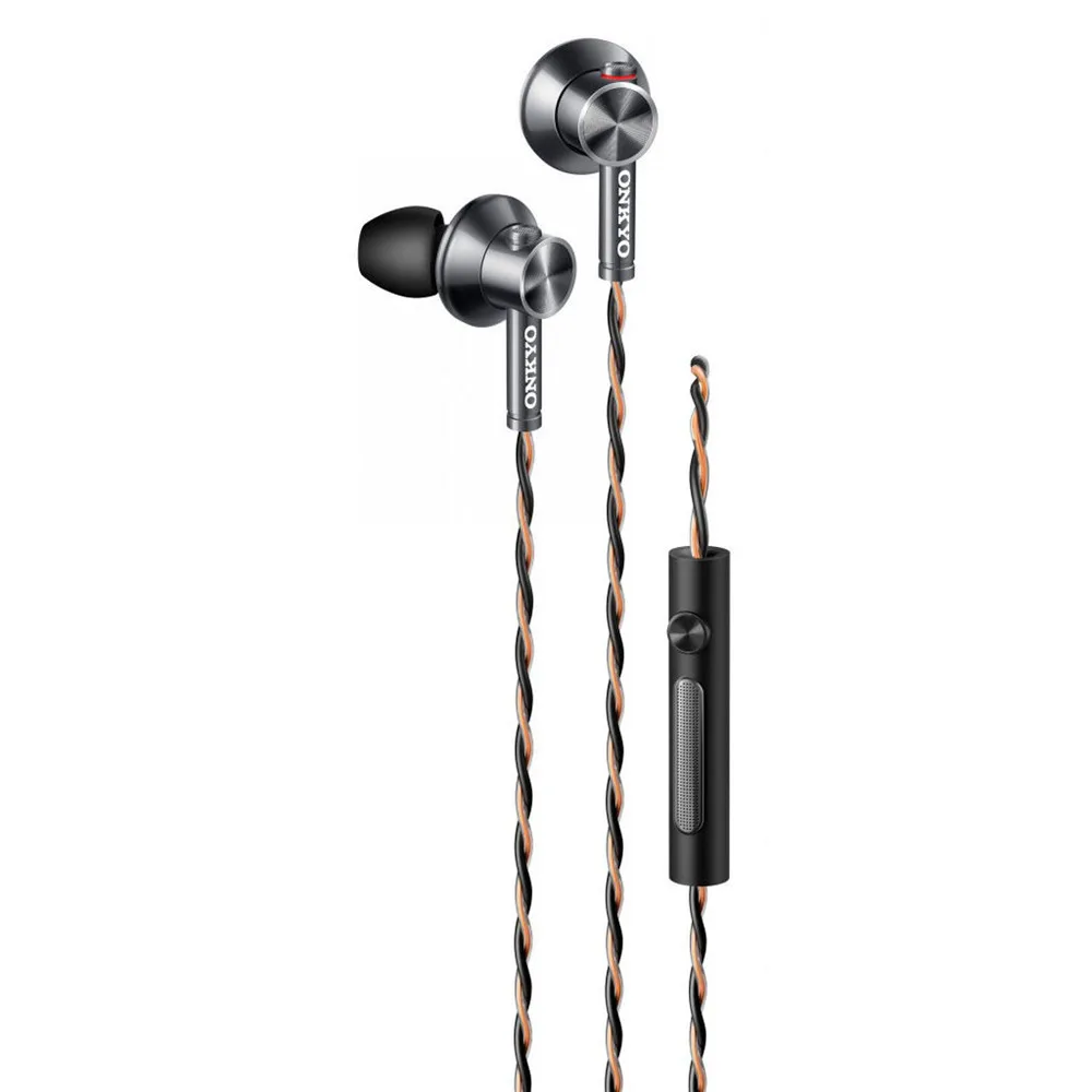 

Original ONKYO E700M In-Ear Hi-Res Earphone Canal Type Hi-Res with Mic NO BOX Hifi earphones with mic for smartphones