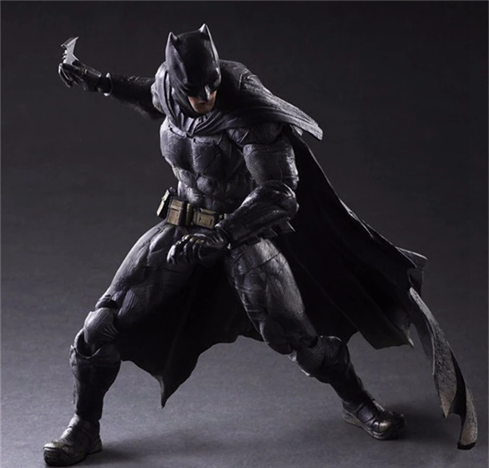 Play Arts Kai Batman Action FiguresDawn of Justice ПВХ игрушки 27 см аниме фильм модель усиленная