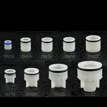 1 шт. обратный клапан пластиковый обратный сердечник DN10, 14,15, 16,20, OV15, 20,25, 32 мм предотвращает обратный поток фитинги для счетчика воды клапан подключен