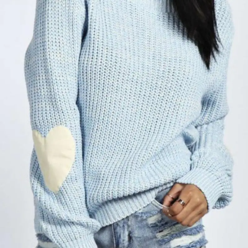

Candy color Cashmere Sweater Women Winter Pullover Knitted Sweater for Women Autumn plus size XXL print heart Female Sweater