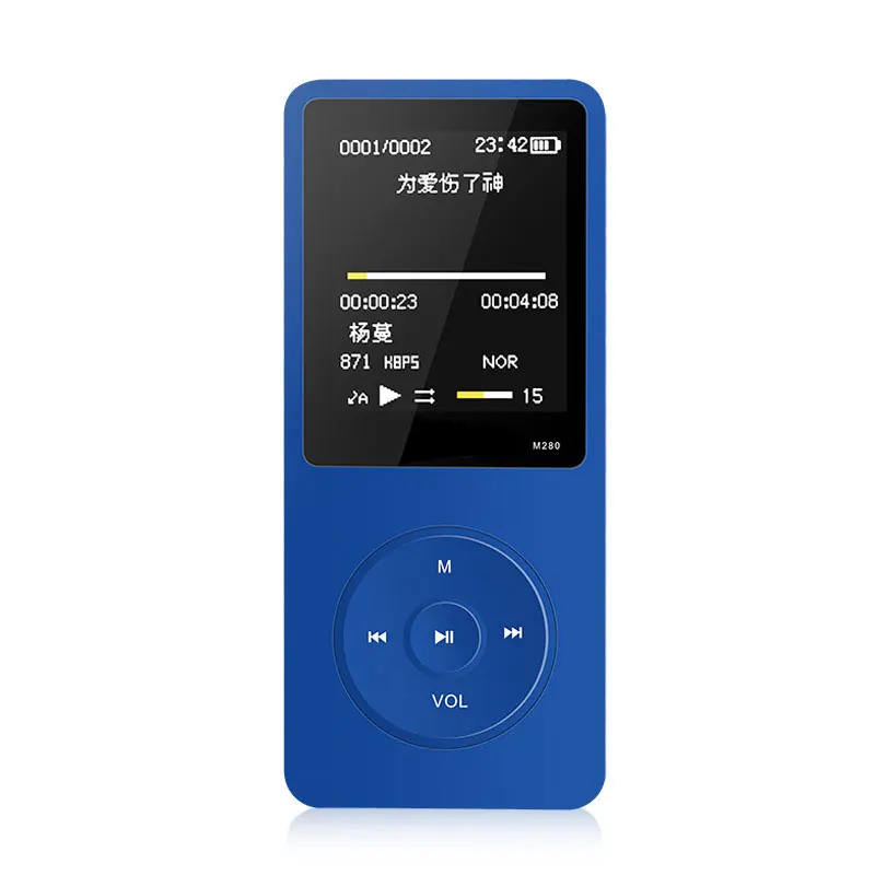 8GB MP4 MP3 Player Portable Sport HIFI Lossless Music MP3 Player MP4 Video Player With Speaker FM Radio Voice Recorder (2)