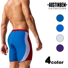 Горячая Распродажа купальные костюмы профессиональные мужские плавки Лоскутные плавательные шорты пять брюк Maillot De Bain Homme 20402