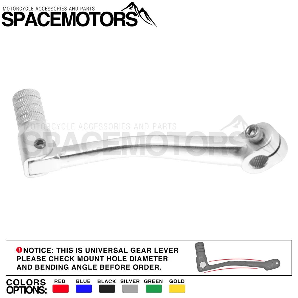 Алюминиевый Рычаг переключения передач Байк Яма Мотоцикл Внедорожный питбайк ЧПУ подходит Kayo Apollo Bosuer 110/125/140/150/160/250cc