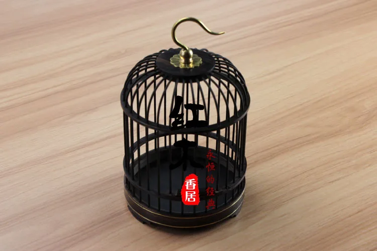 الأبنوس جولة قفص * الماهوجني بوتيك الكريكيت قفص الكريكيت قفص/هدايا جديدة عرض خاص