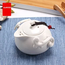 Pottery kettle single pot home made tea pot Japanese travel hand pot tea container polmedia polish pottery 12 oz stoneware tea pot with sifter h2844g hand painted from wr in boleslawiec poland shape s253e 8d pattern p1852a dt2 unikat