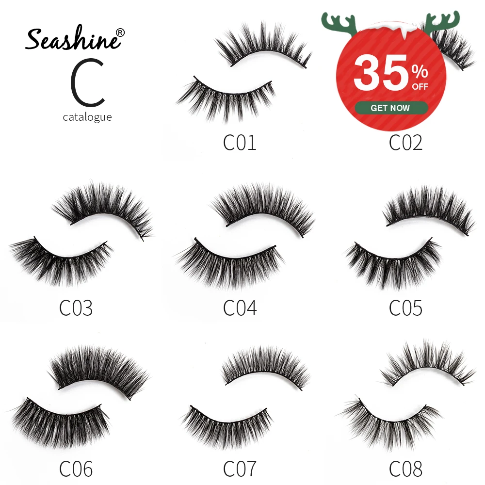 

10 Pairs Natural Individual Fake Eyelash Extension Supplies Makeup False Mink Eyelashes 3D Mink Hair Lashes 3D Mink Eyelashes