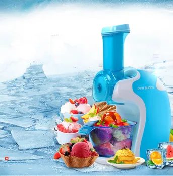 

Portable Fruit Ice Cream Machine Household Ice Cream Machine 220V 200W