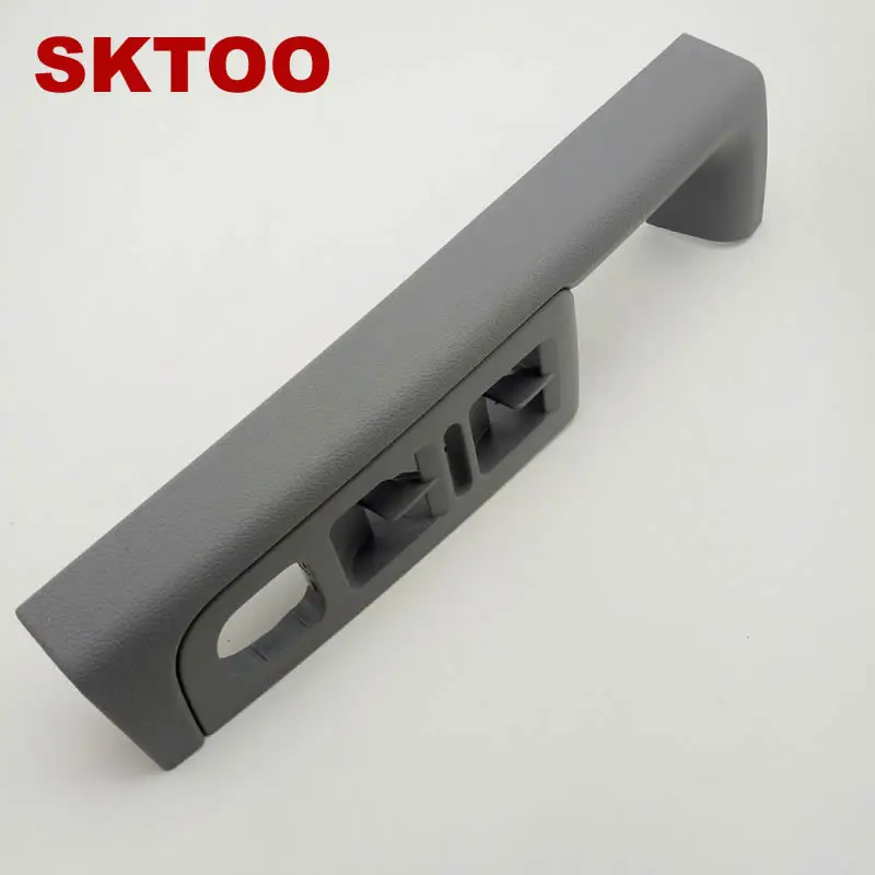 SKTOO для Skoda Superb дверная ручка передняя левая дверь подлокотник коробка внутренняя ручка рамка, подъемник переключатель коробка серый