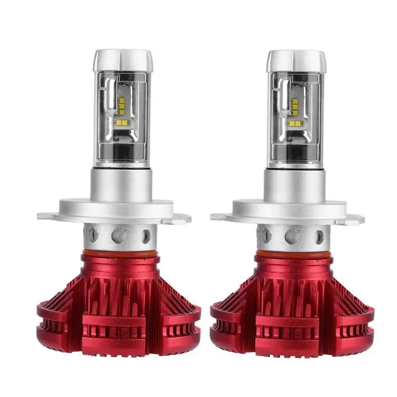 1 Pair Universal DC 9 32V 6000LM H4 ZES LED Car Auto Headlight Head