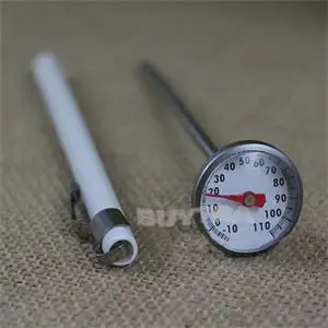 

Stylish Stainless Steel Thermometer for BBQ Cooking Food New Household Classic Kitchen Dial Thermometer