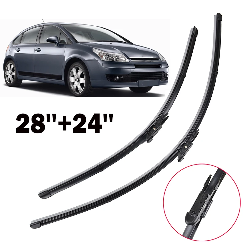 simbólico flauta enfermero Misima-escobillas de limpiaparabrisas para Citroen C4, limpiaparabrisas de  ventana delantera, 2004, 2010, 2005, 2006, 2007, 2008 _ - AliExpress Mobile