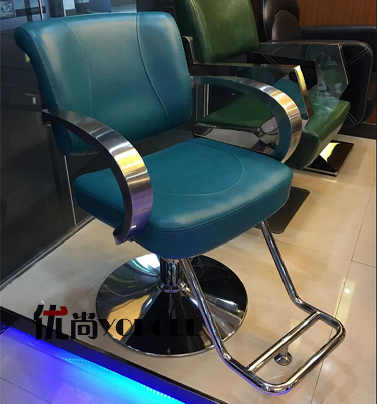 The new European hair salons dedicated hairdressing chair. Haircut