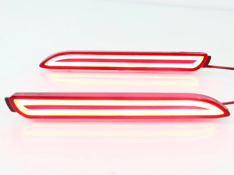 2PCS For Toyota Venza 2009 2010 Multi-functions Car Tail Light LED Rear Fog Lamp Bumper Light Auto Brake Light Reflector 2PCS For Toyota Venza 2009 2010 Multi-functions Car Tail Light LED Rear Fog Lamp Bumper Light Auto Brake Light Reflector