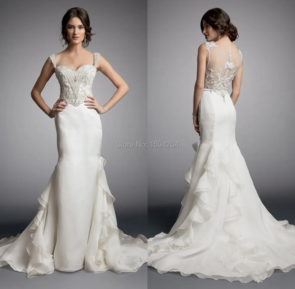 Unique Design 2017 Chiffon Satin Wedding Dress Beading Cap Sleeve Unique Design 2017 Chiffon Satin Wedding Dress Beading Cap Sleeve Sheer Back Gowns Sweetheart China Brides Dresses In From