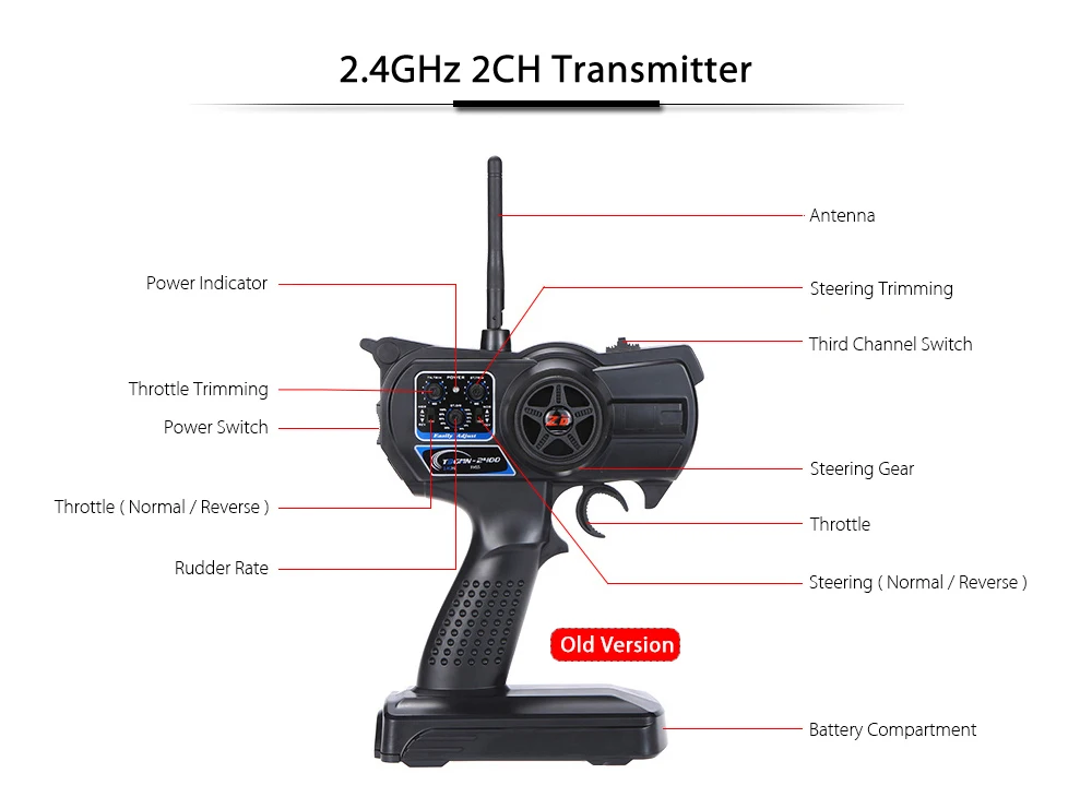 ZD Racing 10427-S 1:10 Big Foot RC автомобили RTR 2,4 GHz 4WD брызгозащищенные 45A ESC 3,5 kg сервопривод с высоким крутящим моментом бесщеточный двигатель RC автомобили