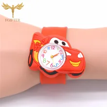 Детская игрушка, подарок, детские часы с мультяшным автомобилем, детские электронные часы с героями мультфильмов для мальчиков, От 1 до 6 лет для маленьких мальчиков и девочек, детские часы