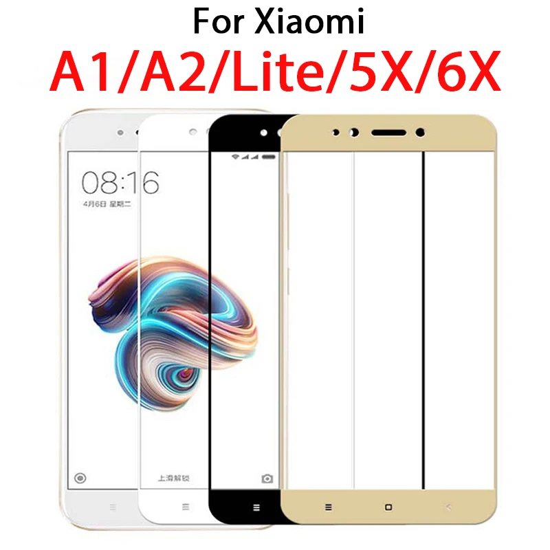 Закаленное стекло My A2 Lite для Xiaomi Mi A1 6x 5x защитный чехол Glas на Ksiomi Xiaomei Xaomi A 1 2 1a 2a A2lite