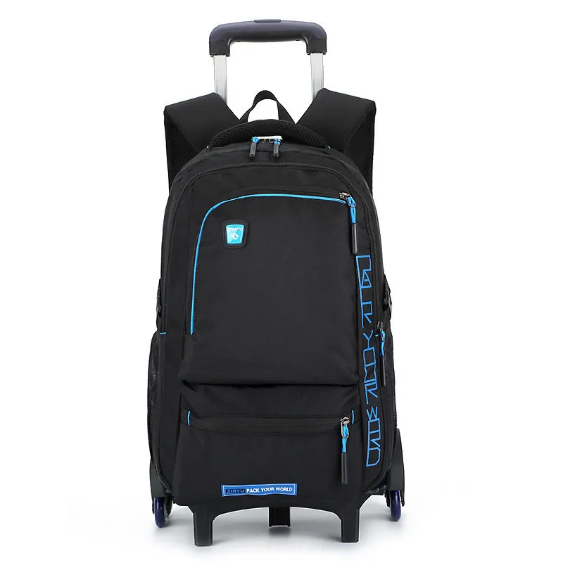 

Trolley Children School Bags Mochilas Kids Backpacks With Wheel Trolley Luggage For Boys backpack Escolar Backbag Schoolbag